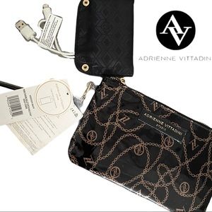 Adrienne Vittadini Charging Wristlet Wallet RFID